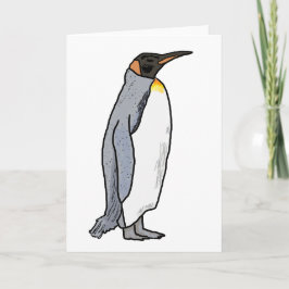 Cartão King Penguin