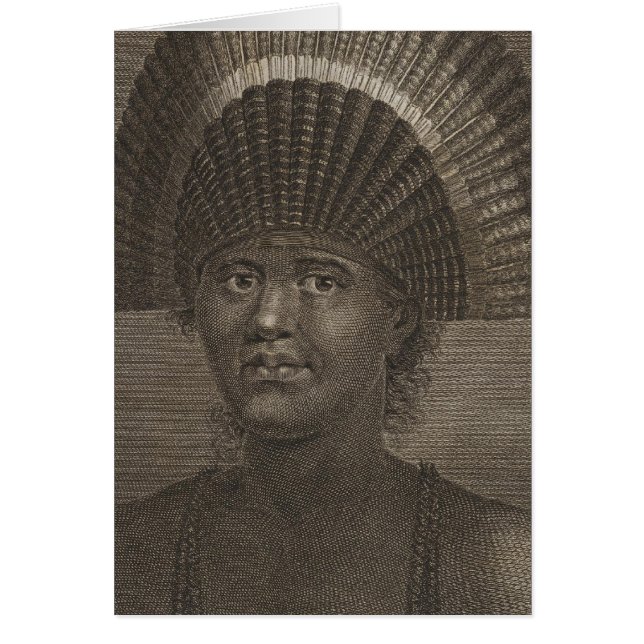 Cartão King Pulaho, Tonga (Frente)