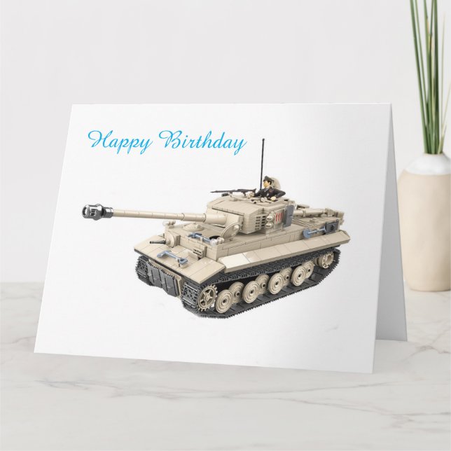 Cartão King Tiger (Frente)