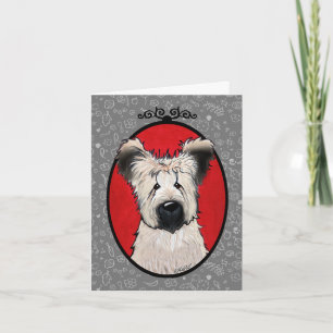 Cartão KiniArt Briard Greeting Card
