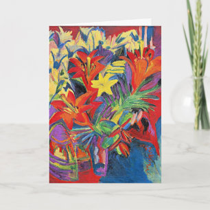 Cartão Kirchner - A Vida Estática com os Lírios