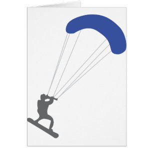 Cartão Kiteboarder