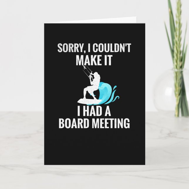 Cartão Kitesurfer Kiteboarder Kitesurfing (Frente)