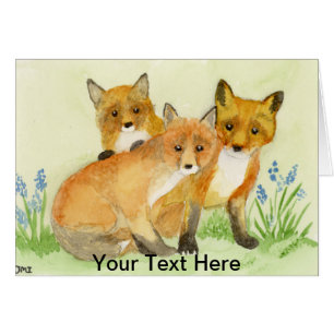 Cartão Kits Fox