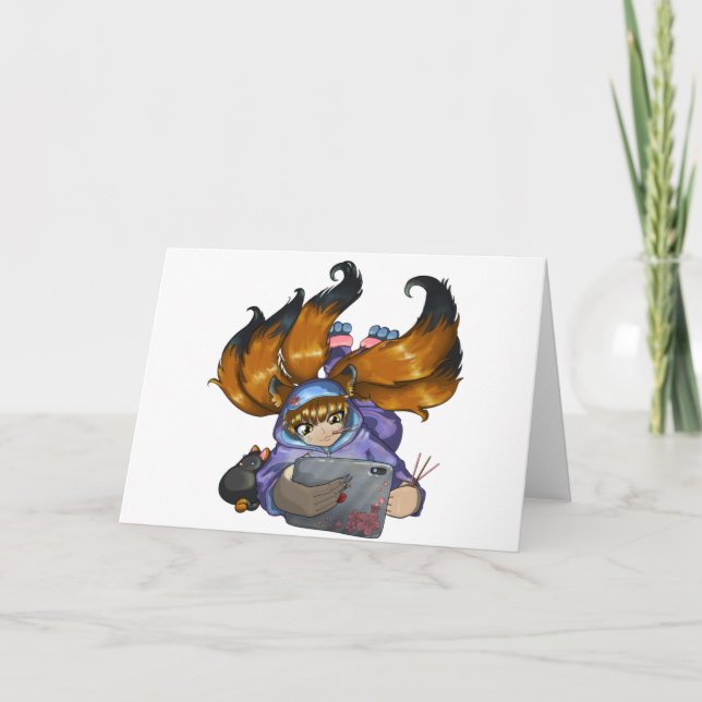 Cartão Kitsune Life (Frente)