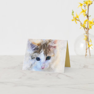 Cartão Kitten Love