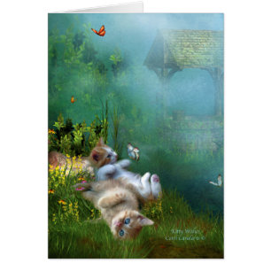 Cartão Kittty deseja ArtCard