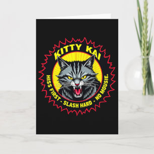 Cartão Kitty Kai - Sise Primeiro - Corte Rápido - Sem Rat