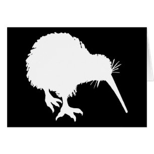 Cartão Kiwi Silhouette