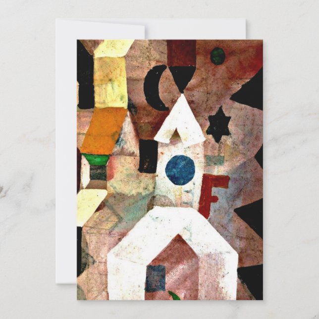 Cartão Klee - A Capela (Frente)