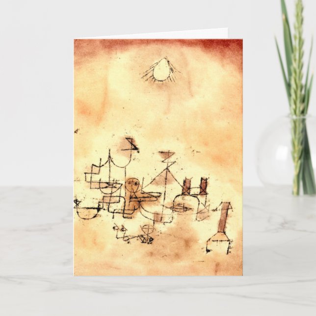 Cartão Klee - África do Norte (Frente)