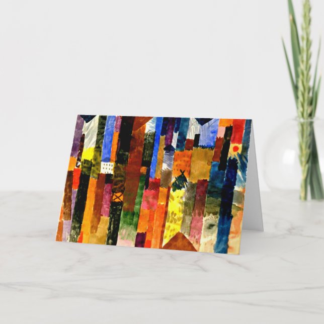 Cartão Klee - Antes da Cidade (Frente)