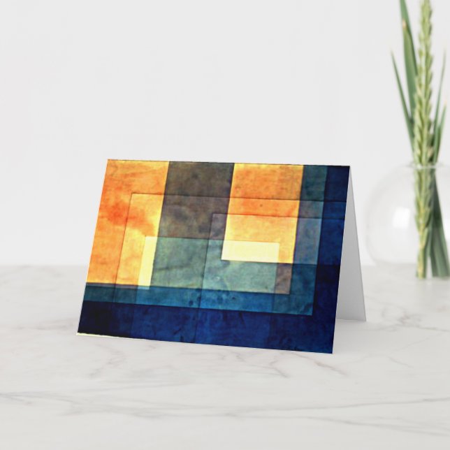 Cartão Klee - Casa na Água (Frente)