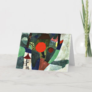 Cartão Klee - Com o Sol de Definição