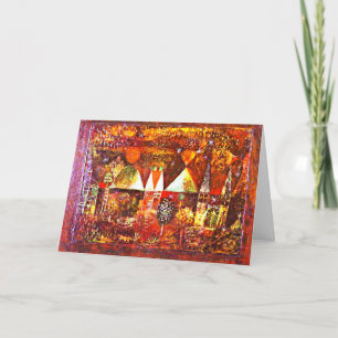 Cartão Klee - Festividade Nocturna