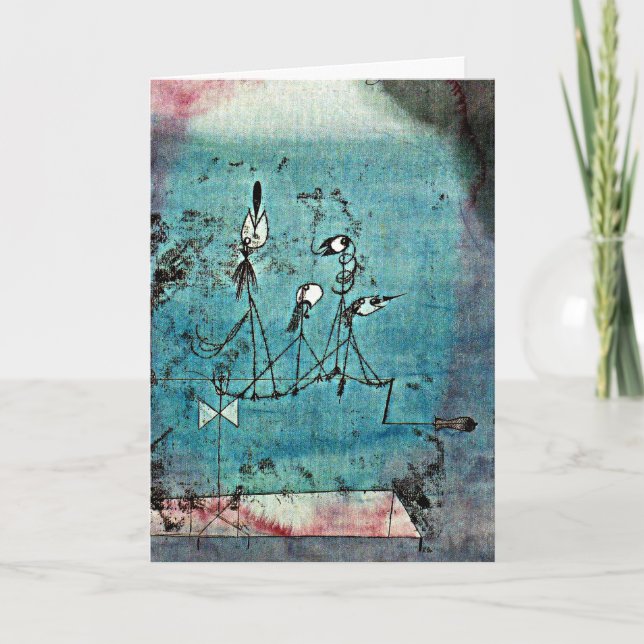 Cartão Klee - Máquina de Twitter (Frente)