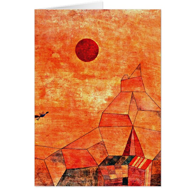 Cartão Klee - Marchen (Frente)