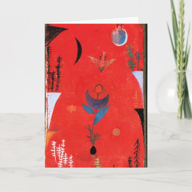 Cartão Klee - Mito da Flor (Frente)