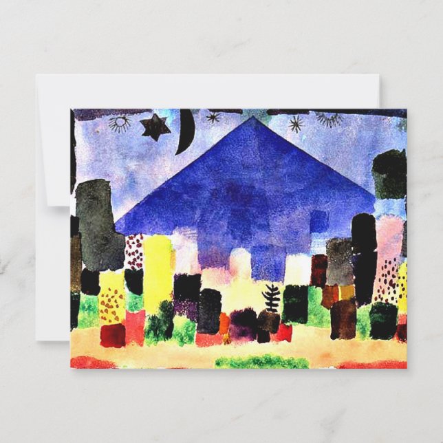 Cartão Klee - Monte Niesen (Frente)