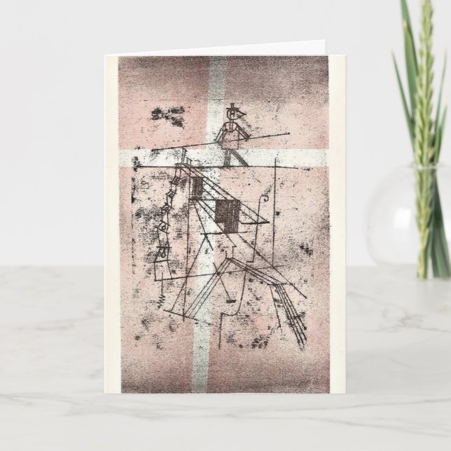 Cartão Klee - Rope Dancer (Frente)