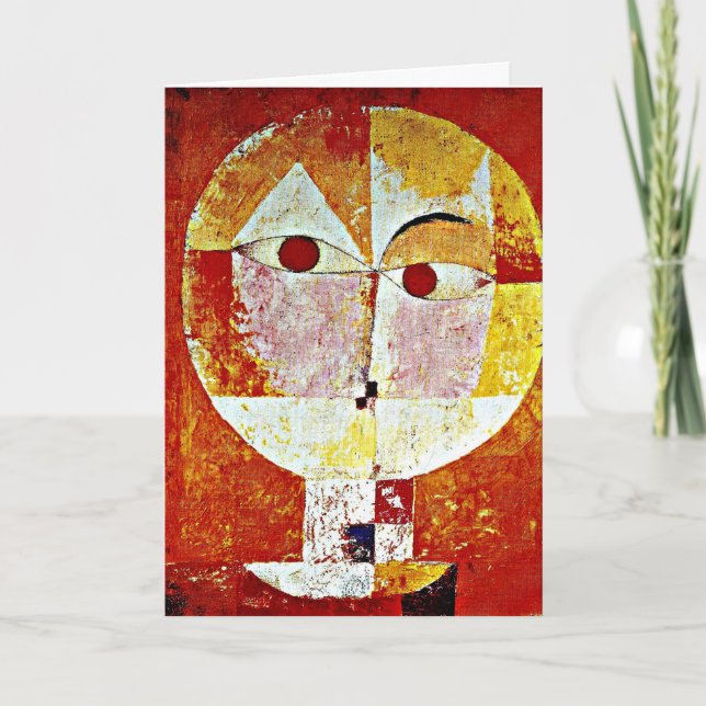 Cartão Klee - Senecio (Frente)