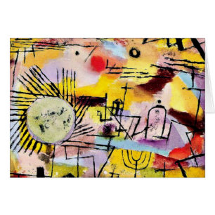 Cartão Klee - Sol Ascensão