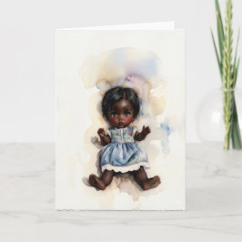 Cartão Kleines Herz, große Augen: Ein Hauch Nostalgie 