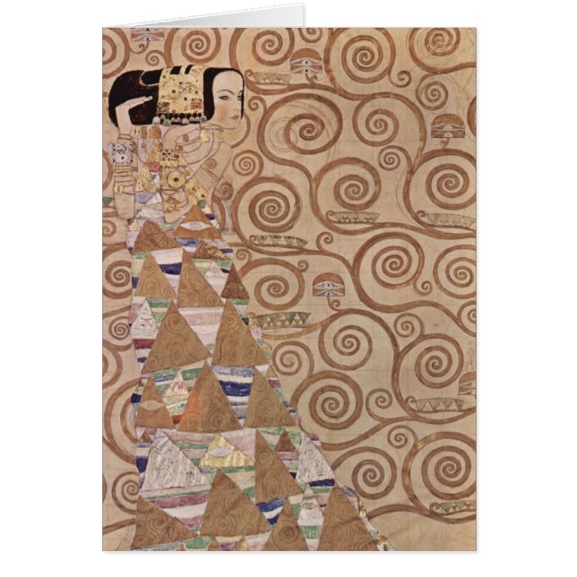 Cartão Klimt ~ Antecipação (Frente)