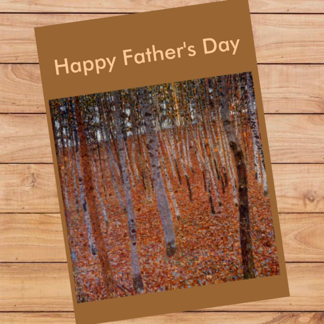 Cartão Klimt Beechwood-Forest (Criador carregado)