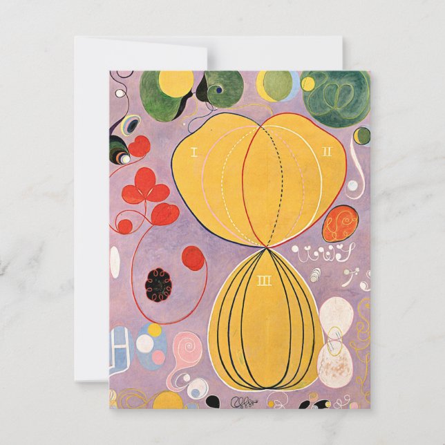 Cartão Klint - O Dez Maior No. 07, Adulthood, (Frente)