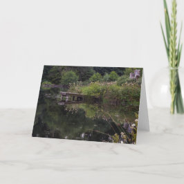 Cartão Knitsley,Consett Fish Pond photoshop