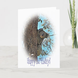 Cartão Koala Birthday Card