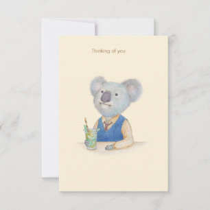 Cartão Koala & Mojito