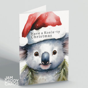 Cartão Koala, Natal australiano