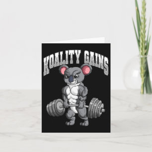Cartão Koality ganha Malhação Gym Koala Bodybuilding