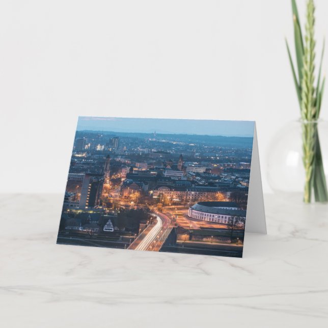 Cartão Koblenz Alemanha (Frente)