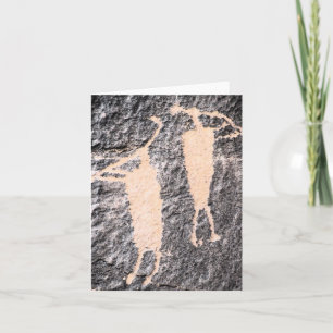 Cartão Kokopelli Petroglyph Moab Utah Note Card