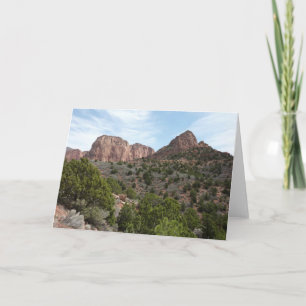 Cartão Kolob Canyons no Zion National Park