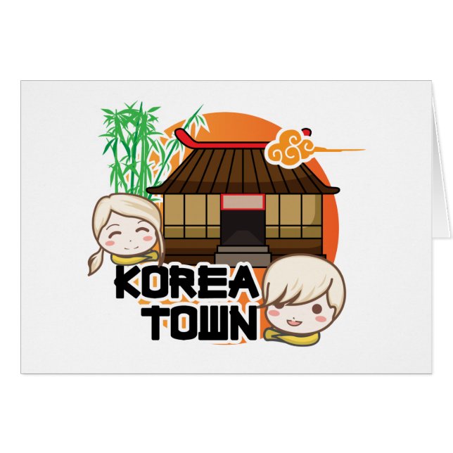 CARTÃO KOREATOWN (Frente Horizontal)