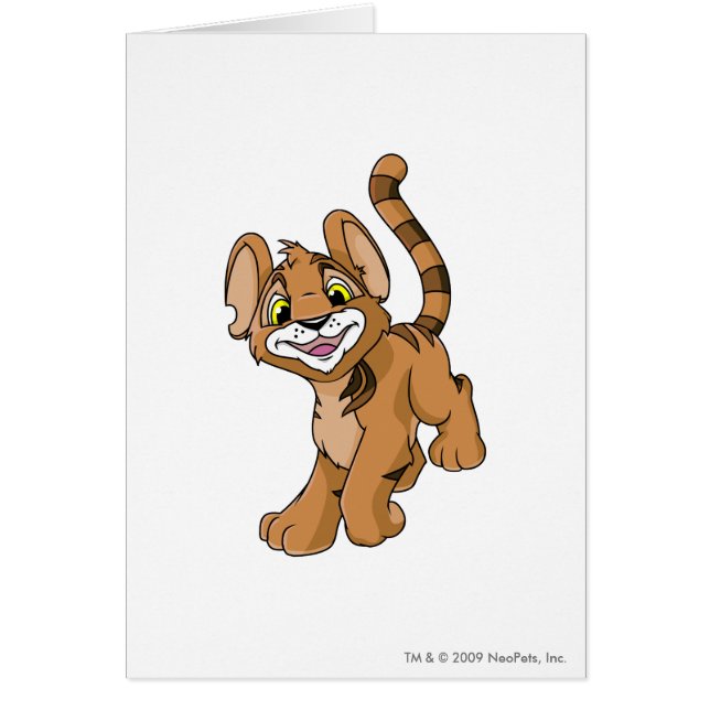 Cartão Kougra Brown (Frente)