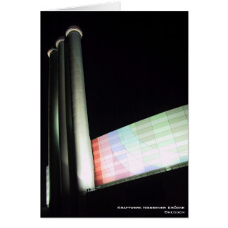 Cartão Kraftwerk Nossener Brücke