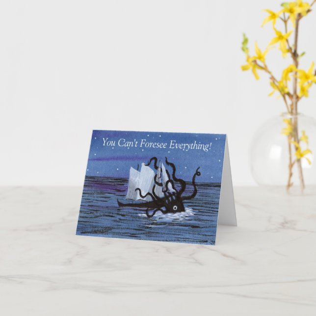 Cartão Kraken (Flor Amarela)