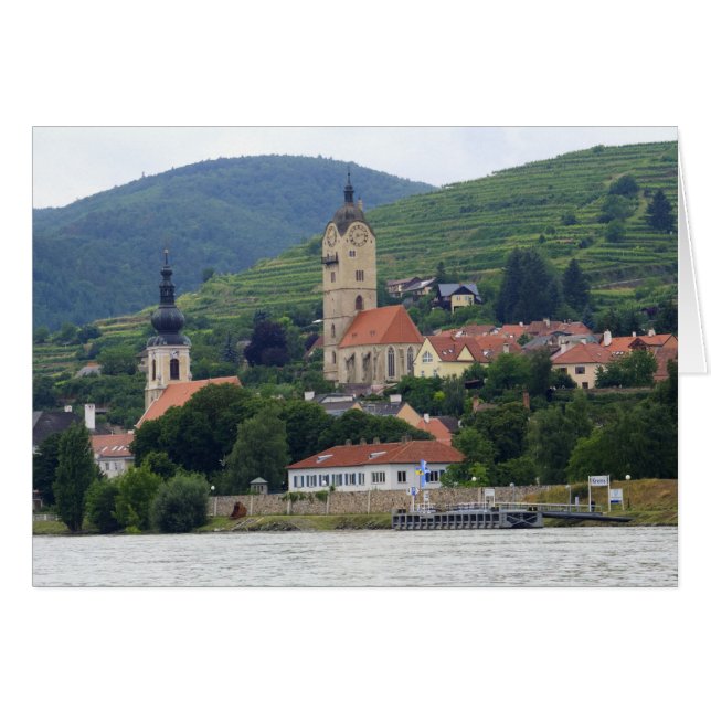 Cartão Krems an der Donau (Frente Horizontal)