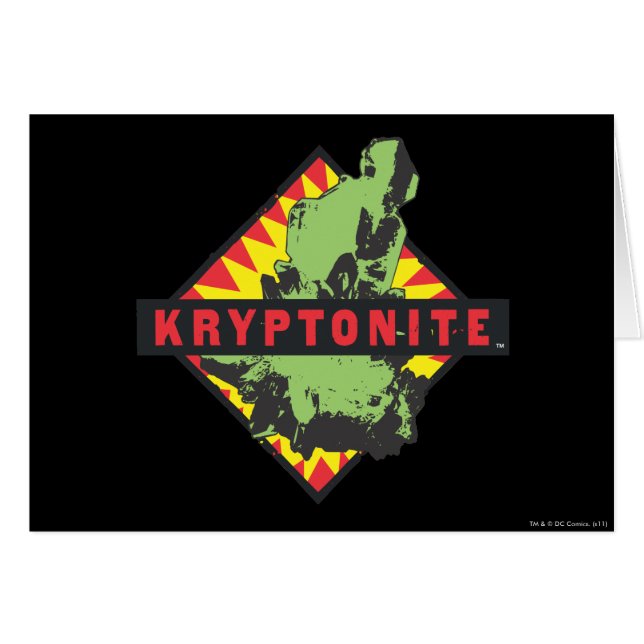 Cartão Kryptonite (Frente Horizontal)