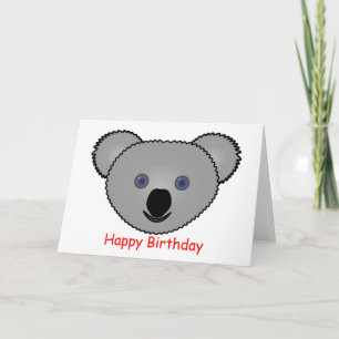 Cartão Kudely Koala Birthday