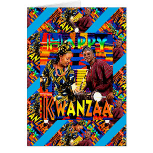 Cartão Kwanzaa Bênçãos: