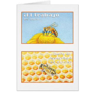 Cartão La Abeja, tarjeta