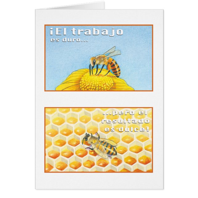 Cartão La Abeja, tarjeta (Frente)