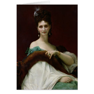 Cartão La Comtesse de Keller, 1873