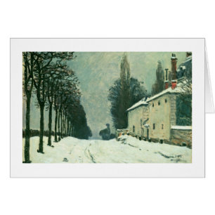 Cartão La Distribuição de Louveciennes, Hiver, 1874 (ó